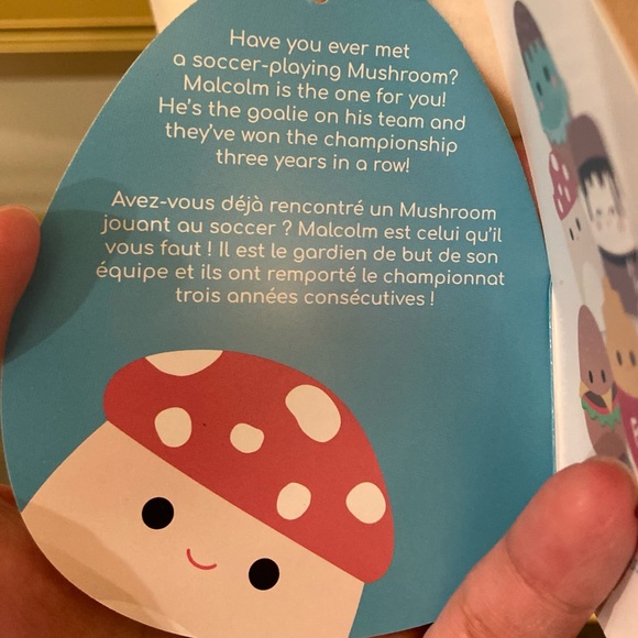 Malcolm or Malcom - Brand new 8” Squishmallow - Picture 4 of 5